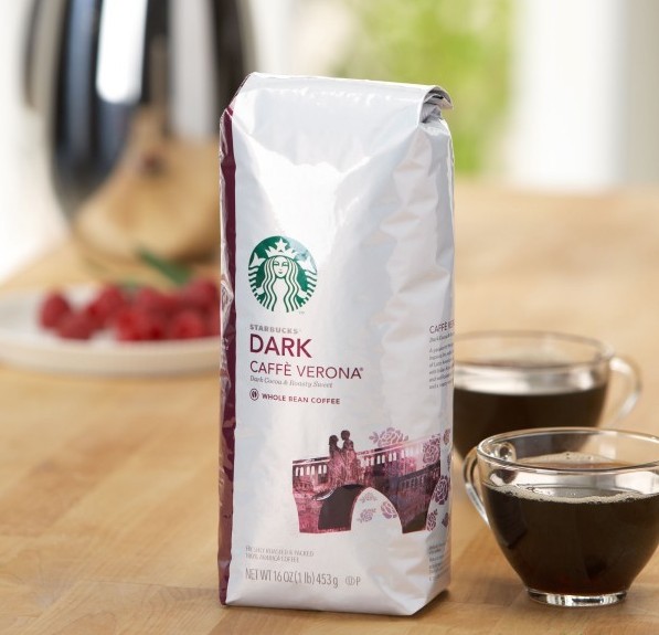 starbucks星巴克verona深度烘培佛罗娜咖啡粉